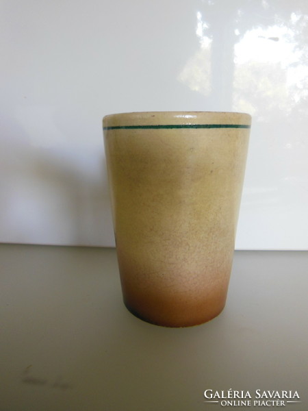 Cup - antique - 11 x 8 cm - 2.5 dl - ceramic - very - very old - perfect
