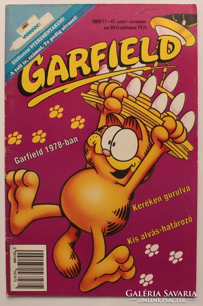 Garfield képregény 1993/11 47. szám