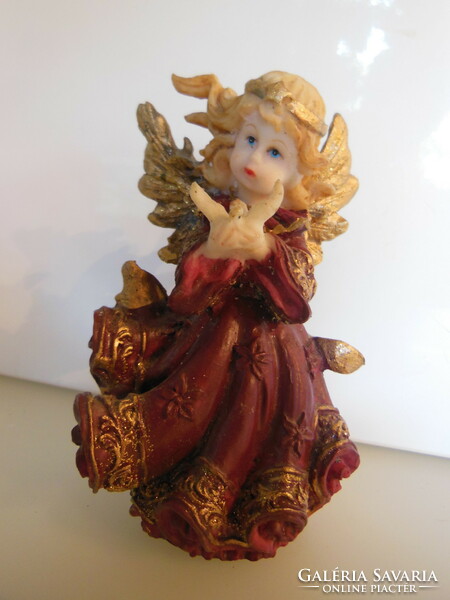 Statue - angel - 13 x 8 cm - usa - solid - resin - flawless