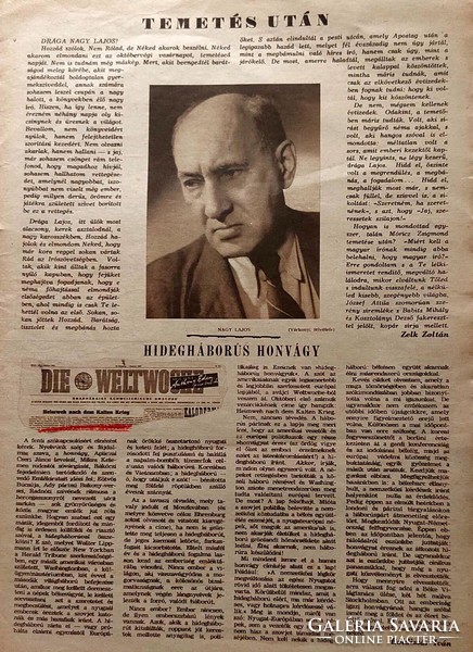Béke és Szabadság képes hetilap 1954 nov 03