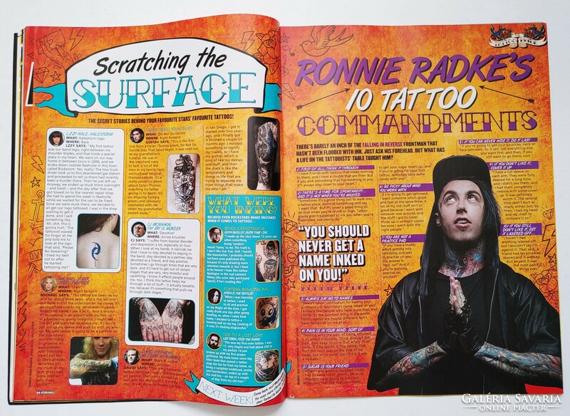 Kerrang magazin 14/3/15 Fall Out Boy Day Remember Green Day Falling Reverse In Crowd Alexandria Blit