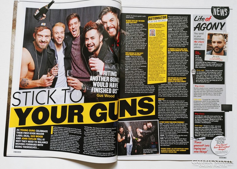 Kerrang magazine 14/2/22 metallica royal blood lamb of god young guns bizkit you me six issues