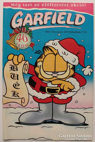 Garfield comic 1996/12 84. Number