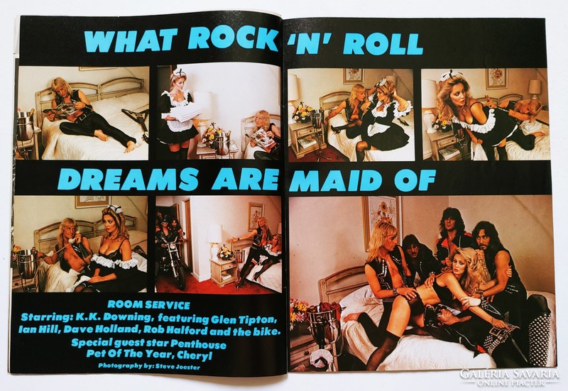 Kerrang magazine 82/2/25 meat loaf crocus iron maiden hagar mötley crüe blackfoot queen acdc zz top