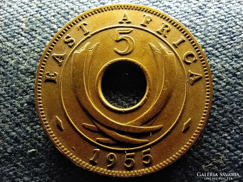 Kelet-Afrika II. Erzsébet (1952-1963) 5 cent 1955 (id64895)
