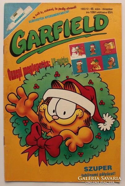 Garfield comic strip 1993/12 48. Number