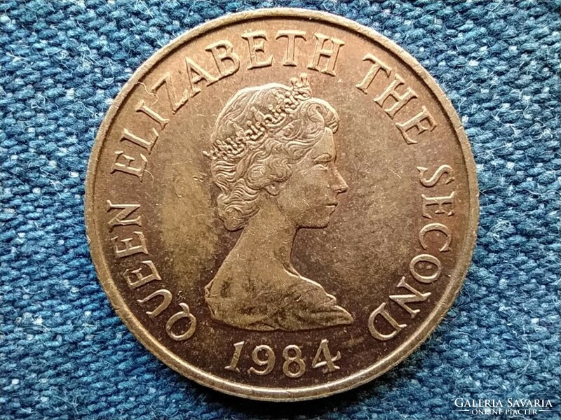 Jersey II. Erzsébet Le Hocq torony 1 penny 1984 (id54531)