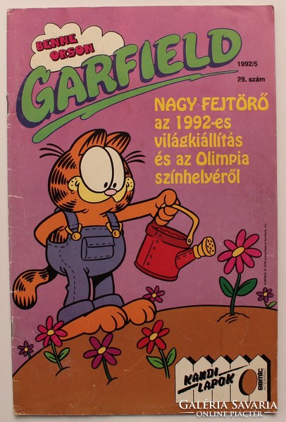 Garfield comic 1992/5 29. Number