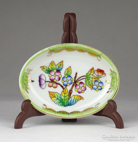 1F605 old Victoria Herend porcelain ashtray tray