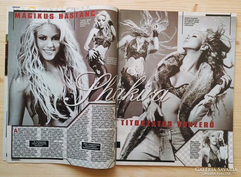 Bravo magazin 02/9/25 Linkin Park Shakira Hooligans Heaven St 7 Gorillaz Pink Nickelback Limp Bizkit