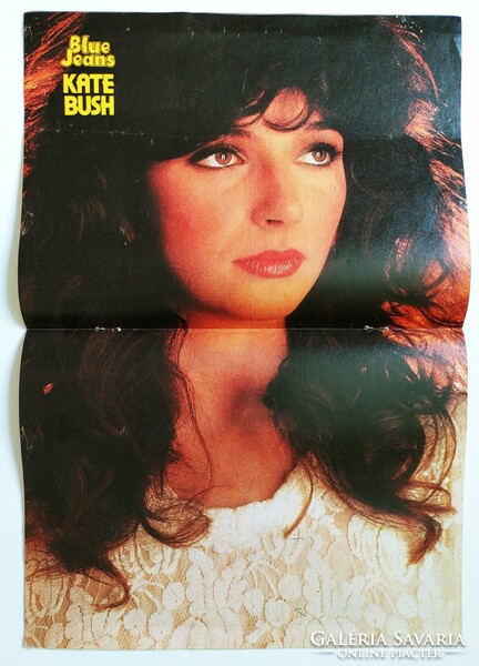Blue Jeans magazin 79/9/15 Kate Bush poszter Leo Sayer Dickies Anita Ward Dire Straits