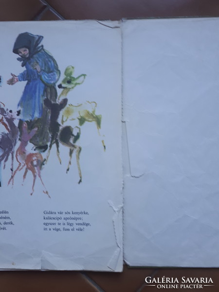 Anna Fazekas: old aunt's deer - old storybook with drawings by Róna Emy (1981)
