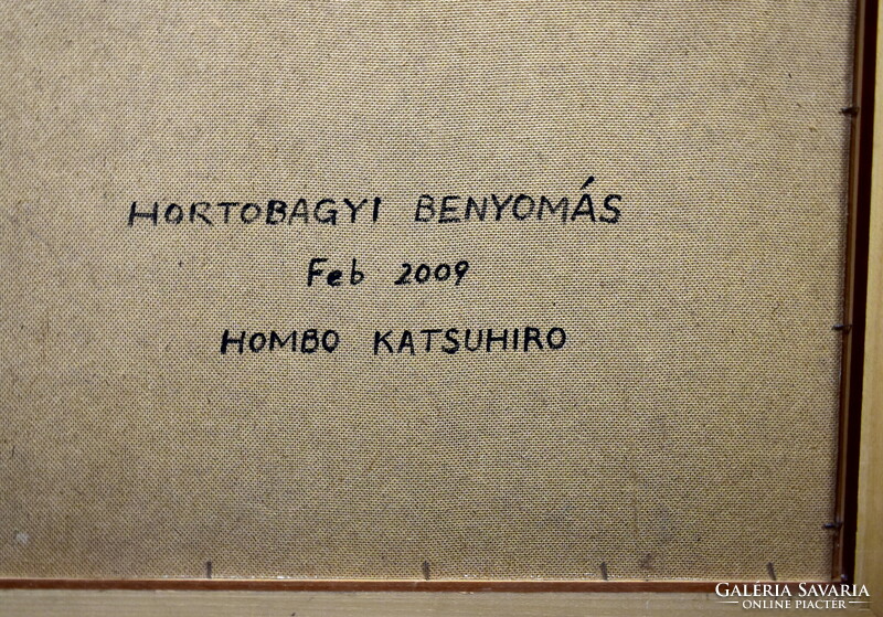 Hombo Katsuhiro  : HORTOBÁGYI BENYOMÁS