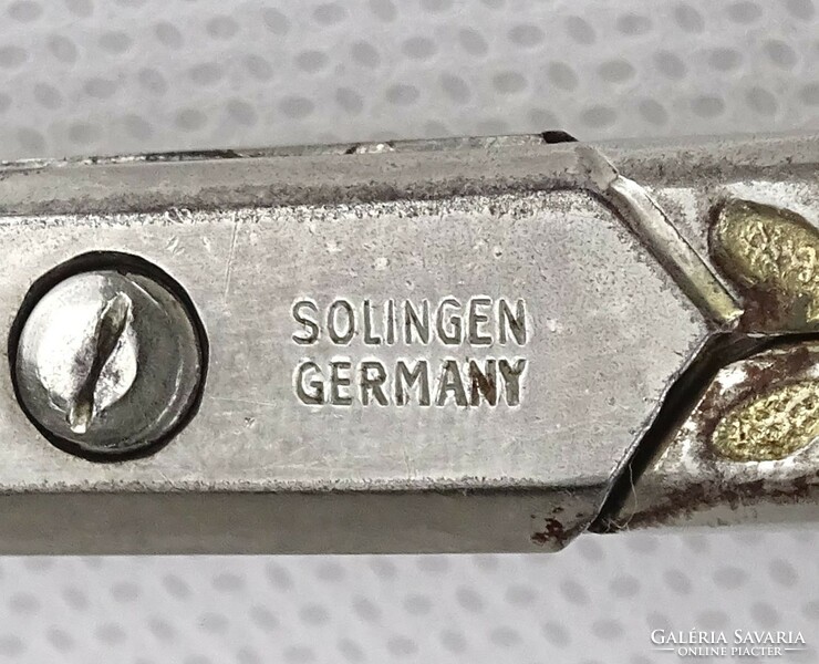 1O049 Jelzett gyönyörű Solingen olló 15.7 cm