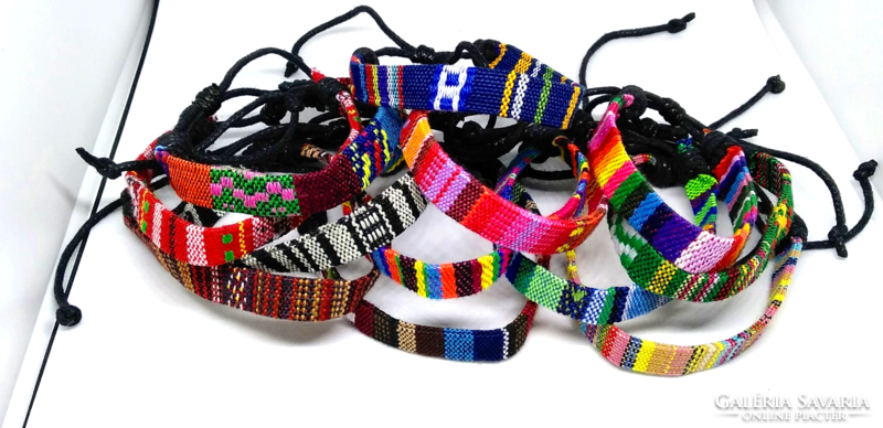 Handwoven Nepalese bracelets 321