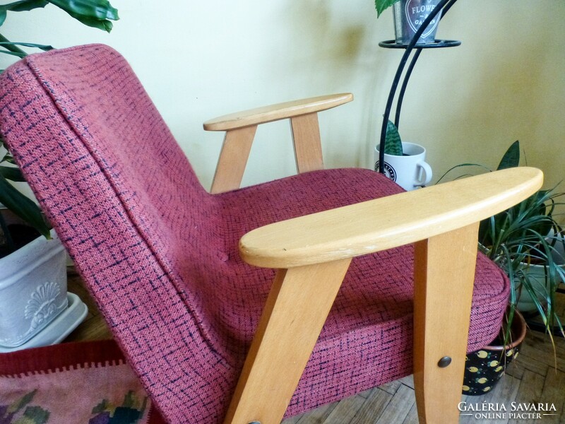Josef chierowski 366.Os armchair, mid cenutry design armchair
