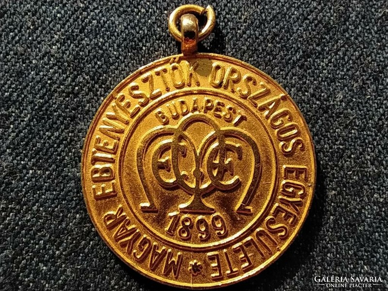 Hungarian breeders' national association 1899 one-sided medal (id79253)