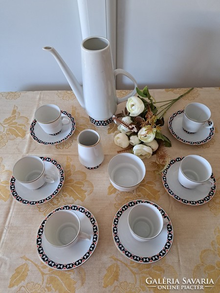 German porcelain coffee set