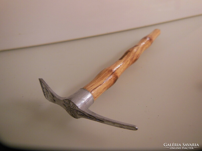 Pen - wood - metal - old - Austrian - 17 x 6 cm - replaceable insert