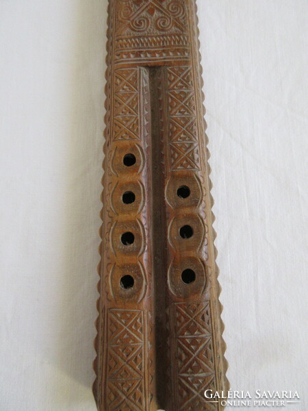 Old, carved, folk flute, tilinko. Negotiable!