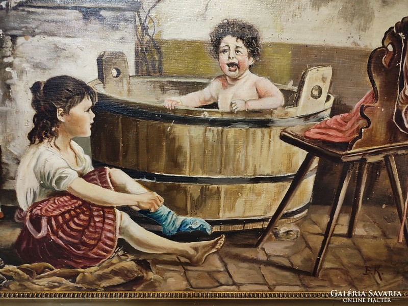 Bartholomeidesz Kalman oil painting