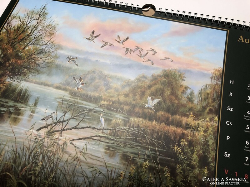 Hunter calendar 2021. 12+1 paintings