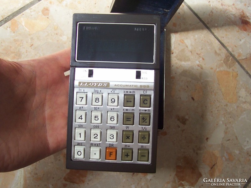 Rare Lloyd's calculator