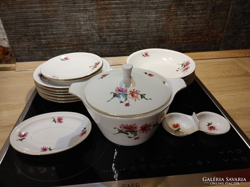 Alföldi clove porcelain serving set - not complete - also by piece on request