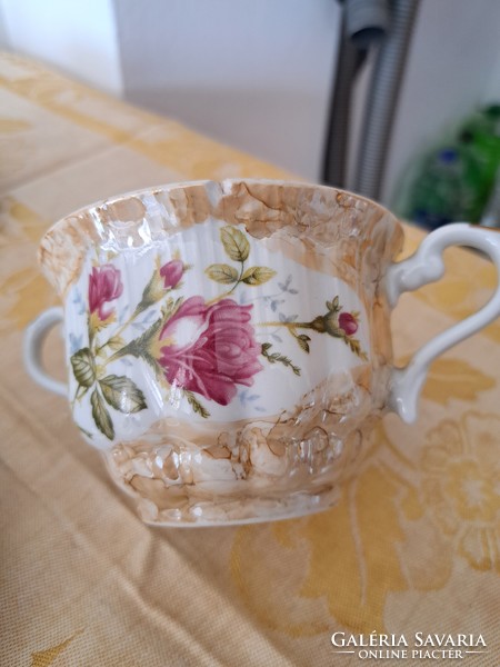 Csodaszép Jarolina porcelán teás,kávés,kapucsinós készlet. Vintage. 5.