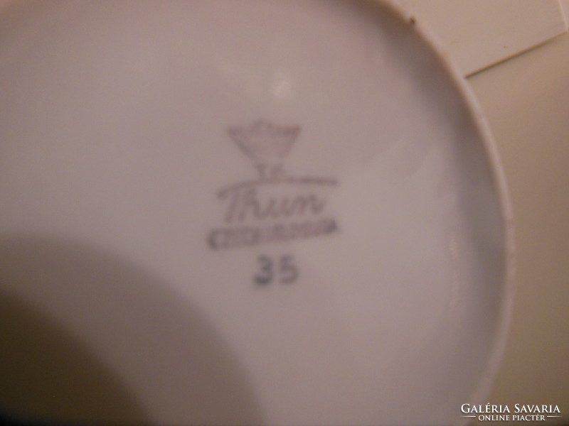 Mug - 2 pcs - 2 dl - thuny - porcelain - antique - flawless