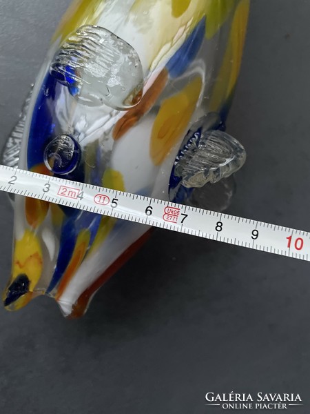 Old, beautiful blown glass fish ornament from Murano