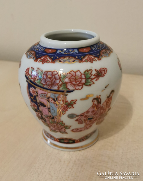 Autentikus eredeti japán porcelánváza/urna
