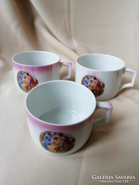 Spectacular, luster-glazed cups from Zsolnay