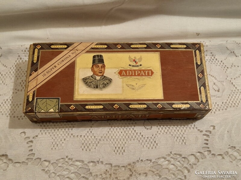 Maybe an old cigar box or cigarette box