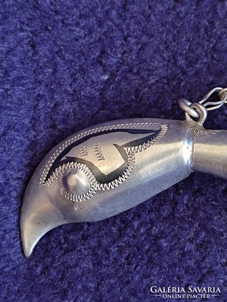 Beef horn silver spawning horn 1