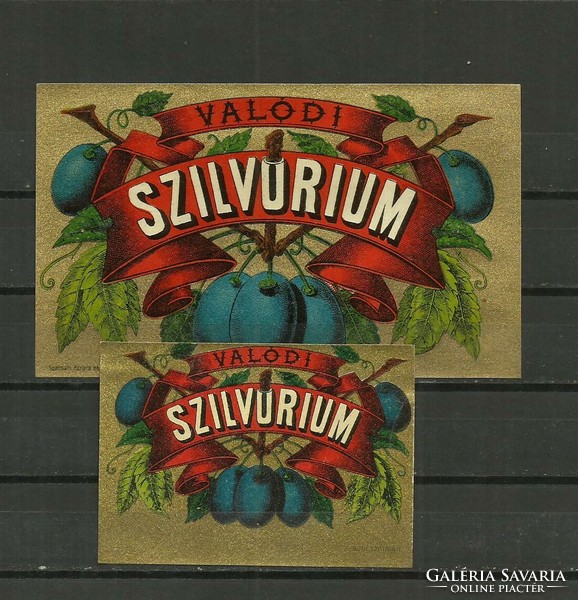 Label-silvorium-2 pieces -plum brandy