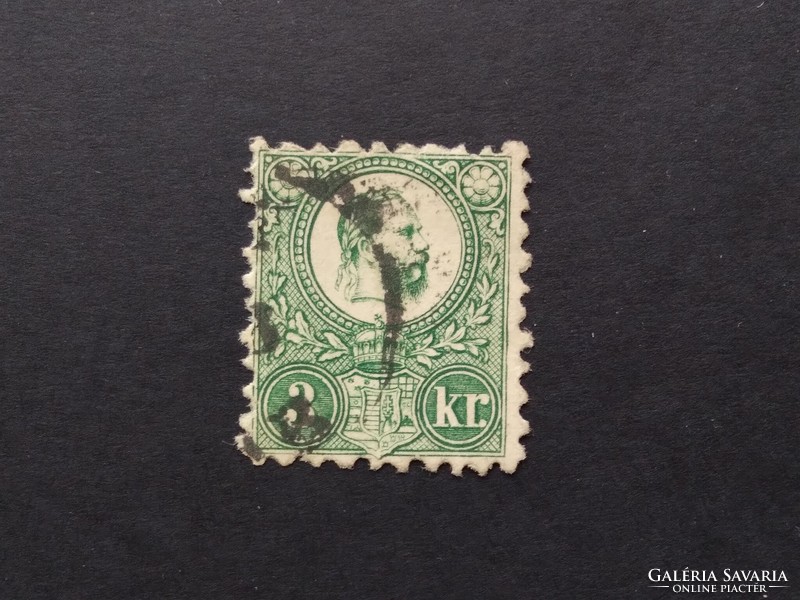 1871 Réznyomat, 3 kr.  G3