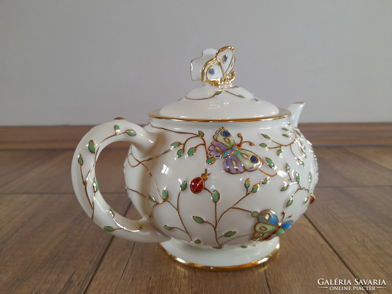 Lenox porcelain teapot
