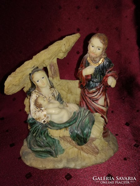 Karácsonyi jelenet/Betlehem/figurális szobor
