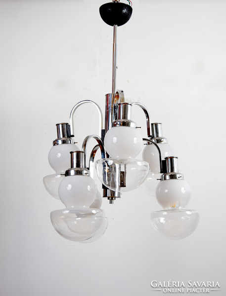 Modern Murano glass chandelier - 6 arms