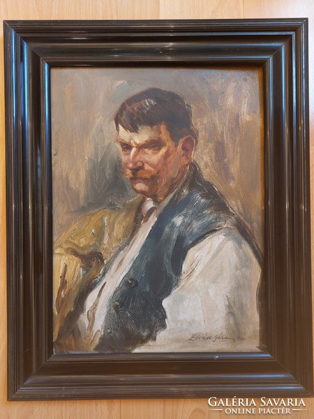Géza Zórád (1890-1969): self-portrait