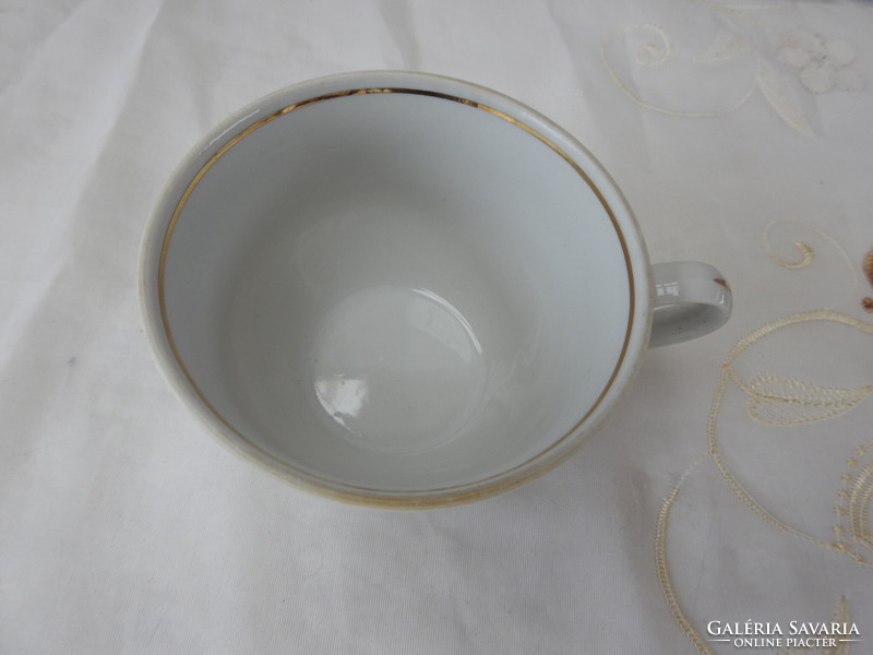 Lóidomár - cirkuszi jelenet _ német Colditz porcelán teás csésze