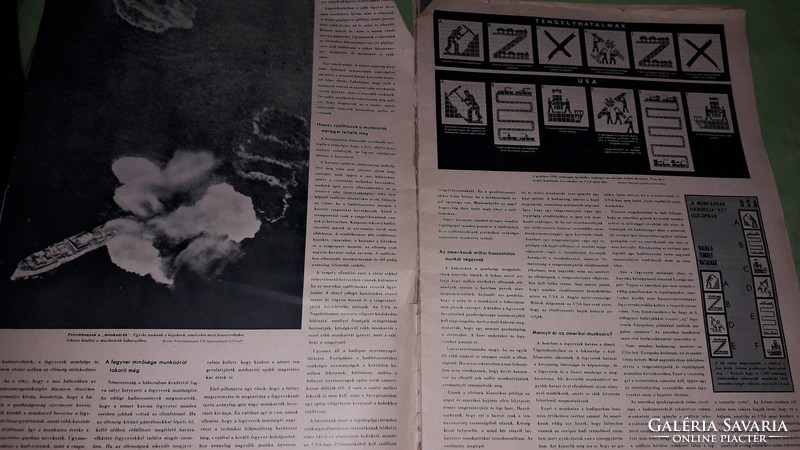 Antik 1941. X WWII.SIGNAL  III.BIRODALMI náci MAGYAR PROPAGANDA újság MAGAZIN képek szerint