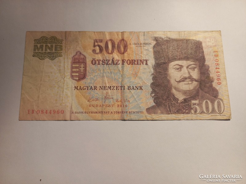 2010-es 500 Forint