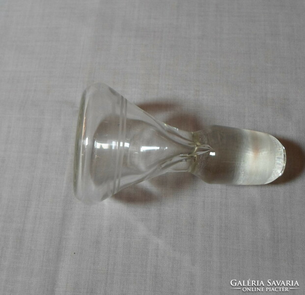 Retro / vintage glass stopper 3. (Wine bottle stopper)