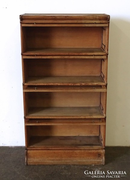 1O122 antique marked Lingel bookcase 160 cm