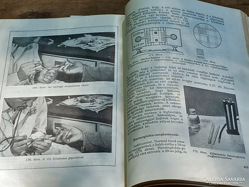 Belgyógyászat  1958-as szakközépiskolai tankönyv