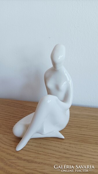 Retro porcelain figure. Iris. Nude