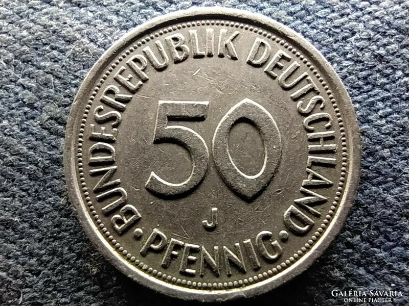 Németország Német Szocialista Köztársaság (1949-1990) 50 Pfennig 1975 J  (id70913)