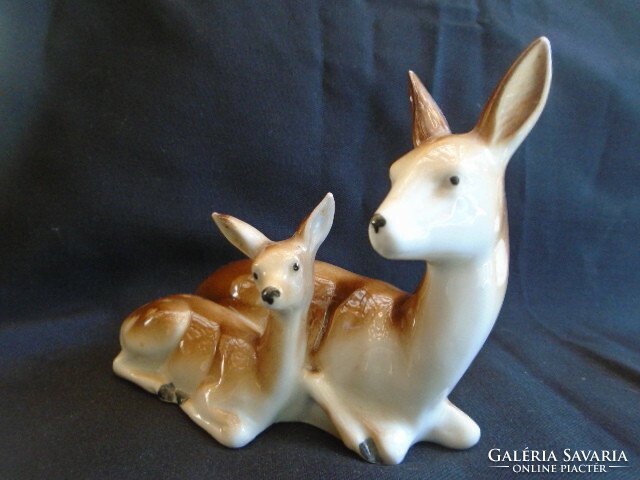 Flawless old German özike pair of porcelain figurines